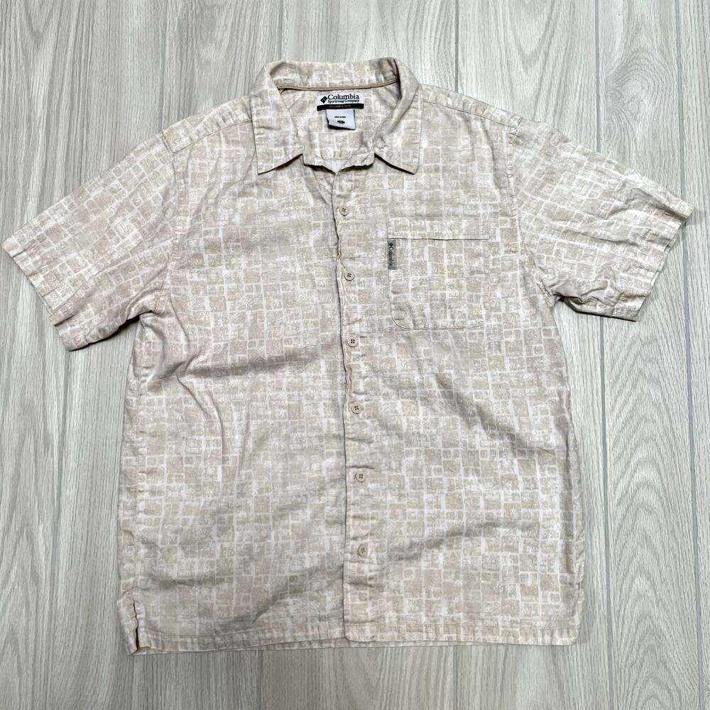 {Columbia} Patterned Casual Shirt